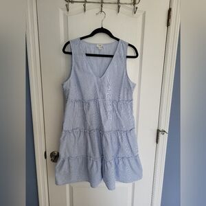 J Crew Factory Seersucker Dress